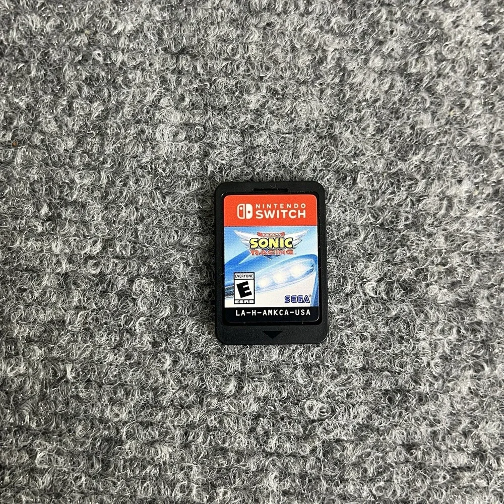 Team Sonic Racing (Nintendo Switch) Video Game Cartridge Tested